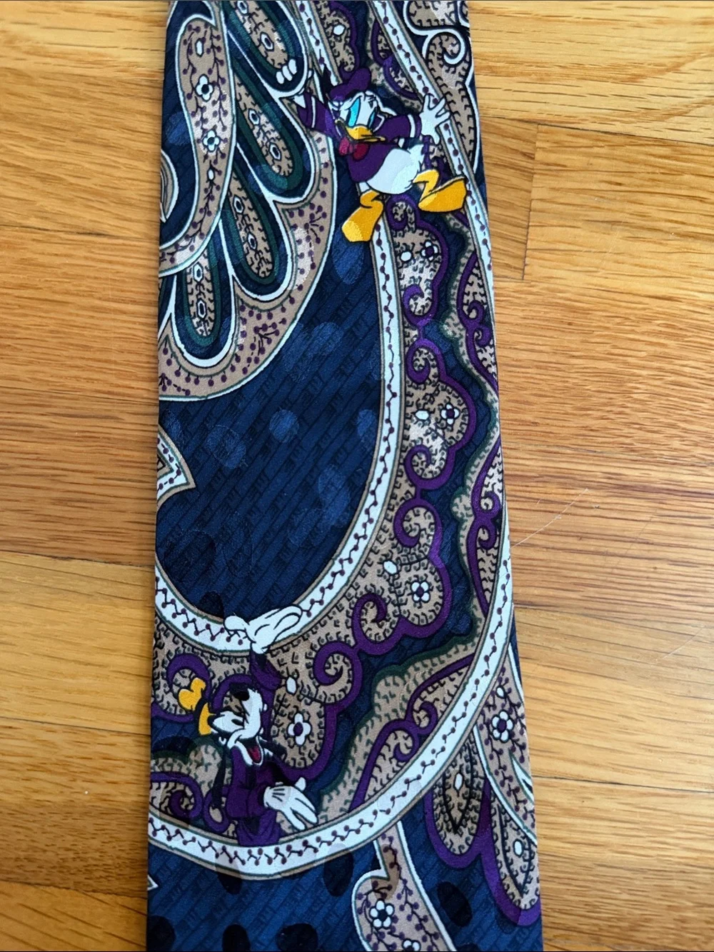 100% Silk The Disney Store Neck Tie